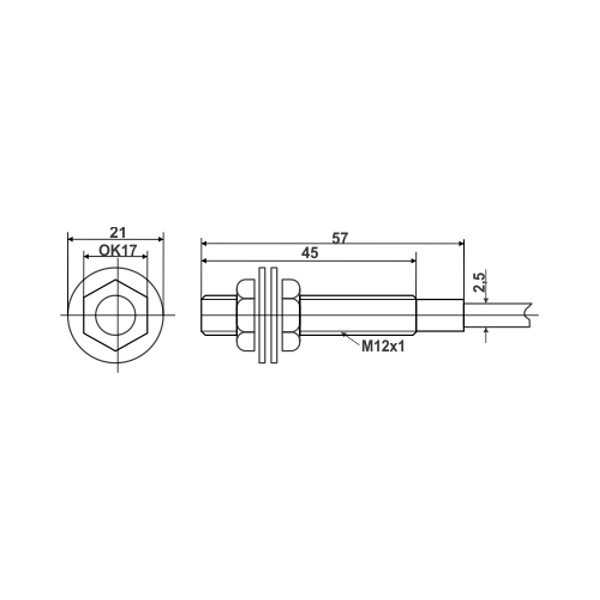 LM12-3002PA Dimensions
