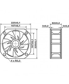 DS22580MAB Dimensions