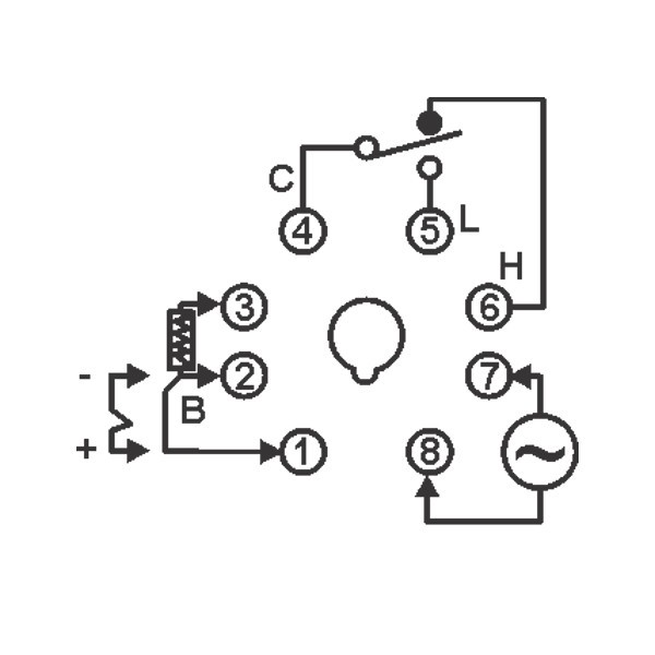 DHC1W-PT Wiring
