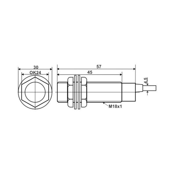 LM18-2005A Dimensions