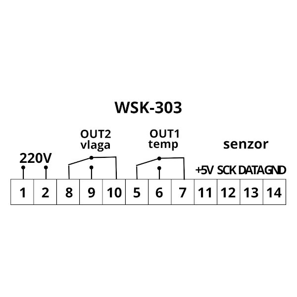 WSK-303 Wiring