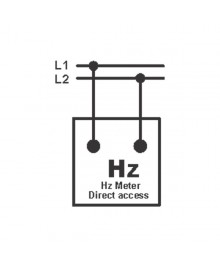 AM-HN-72 220VAC Frequency Meter Wiring