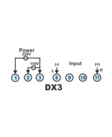 DX3D-DA0.02 Wiring