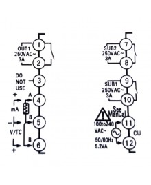 E5CC-RX2ASM-880 Wiring