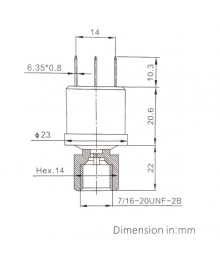 LF08-3 Dimensions