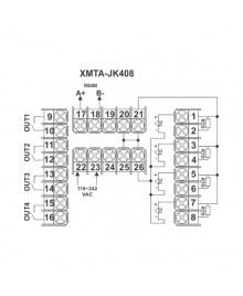 XMTA-JK408K Wiring