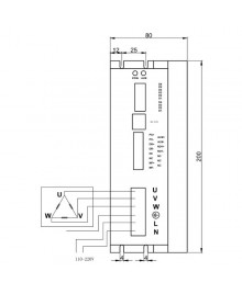 ZD-3HE2290ML Dimensions